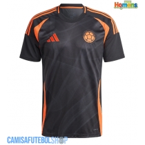 Camisa de time de futebol Colômbia Replicas 2º Equipamento Copa America 2024 Manga Curta